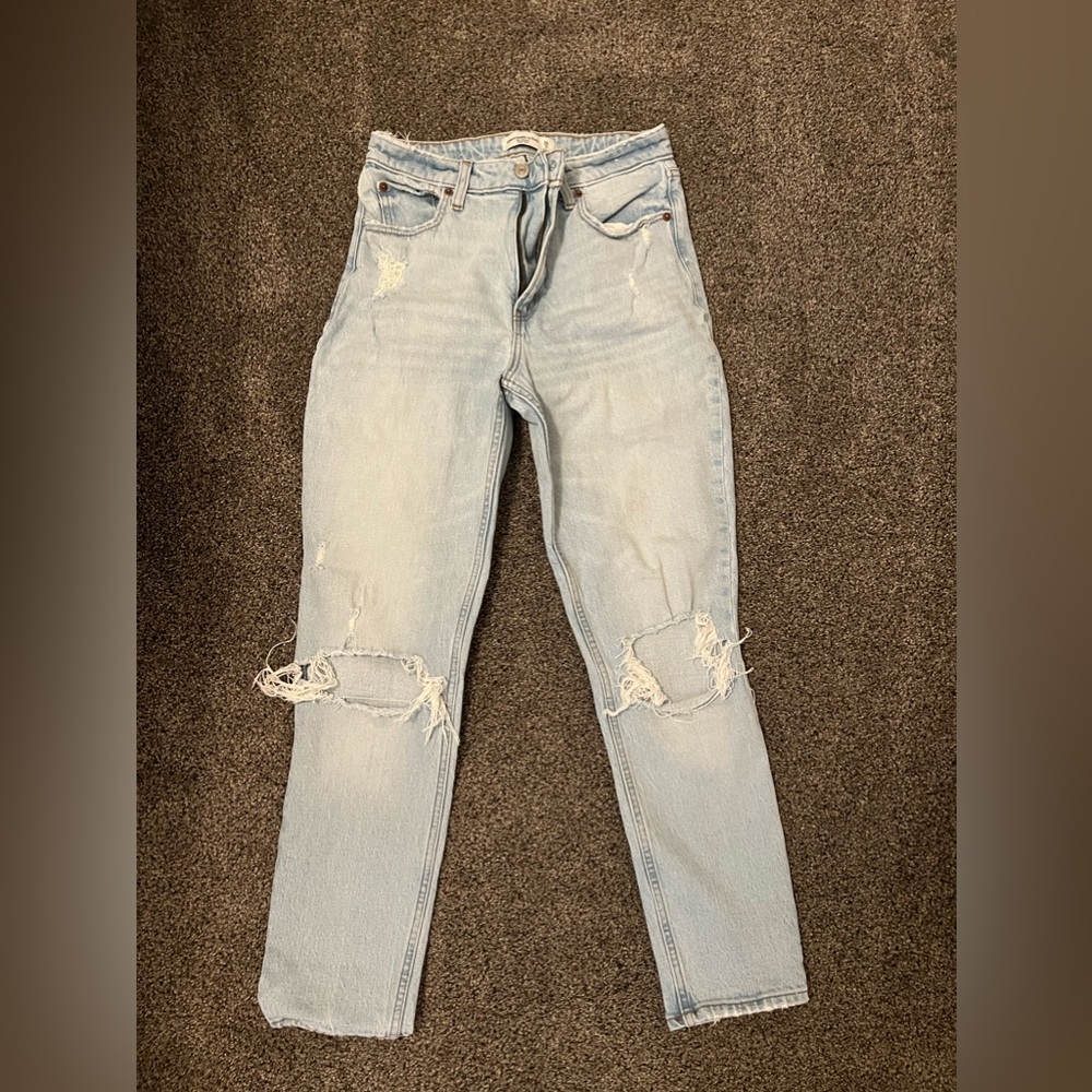 Abercrombie and Fitch The Skinny High Rise. Curve Love size 26 regular